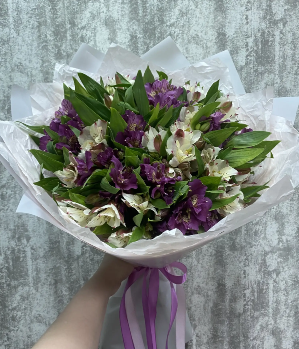 Букет из альстромерий (19 шт) #4621