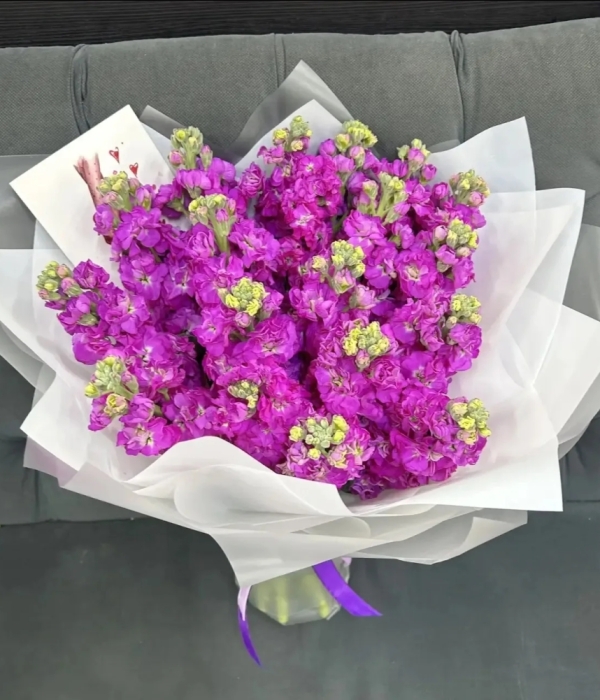 Букет из маттиолы (19 шт) #4633