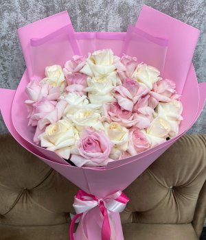 Букет из парфюмированных роз О’хара #3405