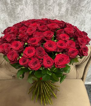 51 красная розы (70 см) #46