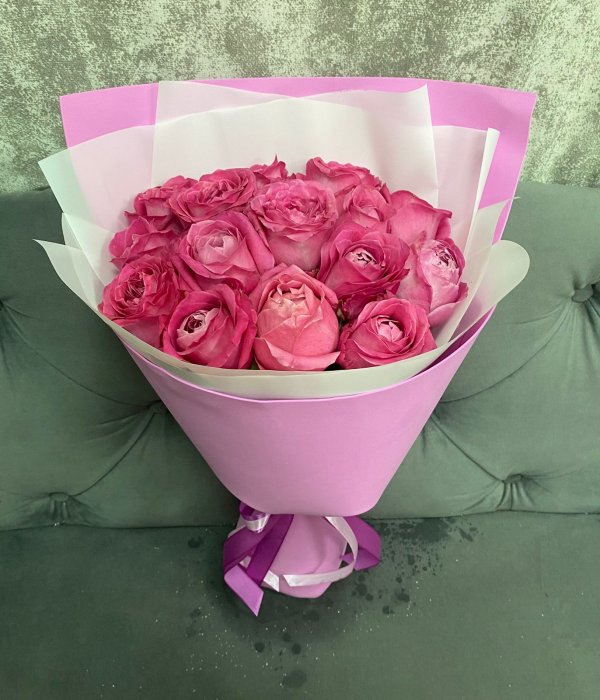 Букет из 15 роз Ол Фо Лав (50 см) #4437