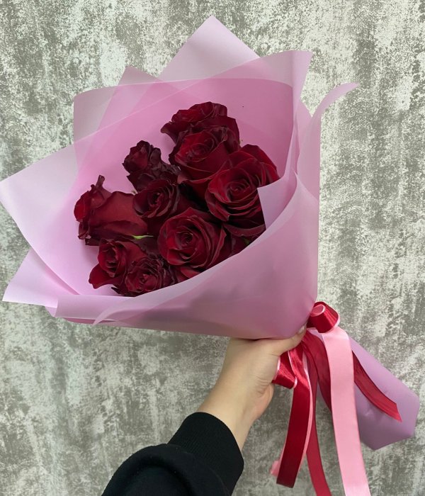 Букет из 9 роз Эксплорер #4493