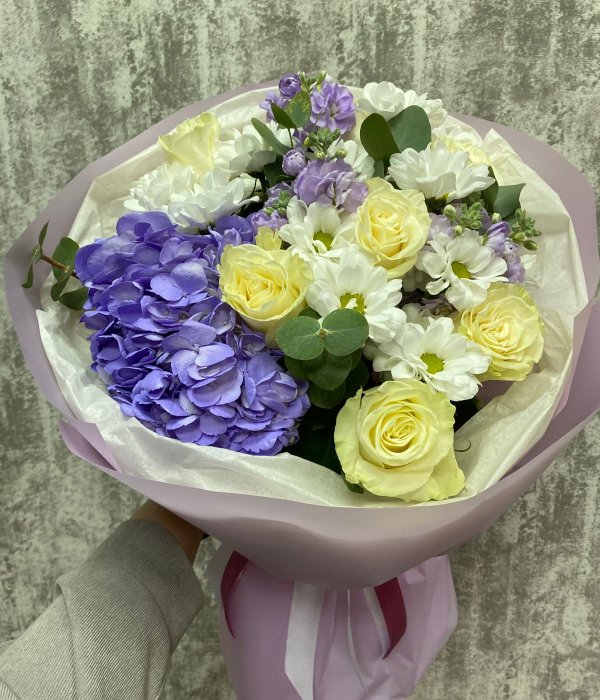 Микс-букет «Сладкая ваниль» #4031