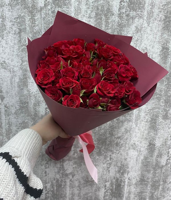 Букет из 19 Мирабель (35 см) *** #4512