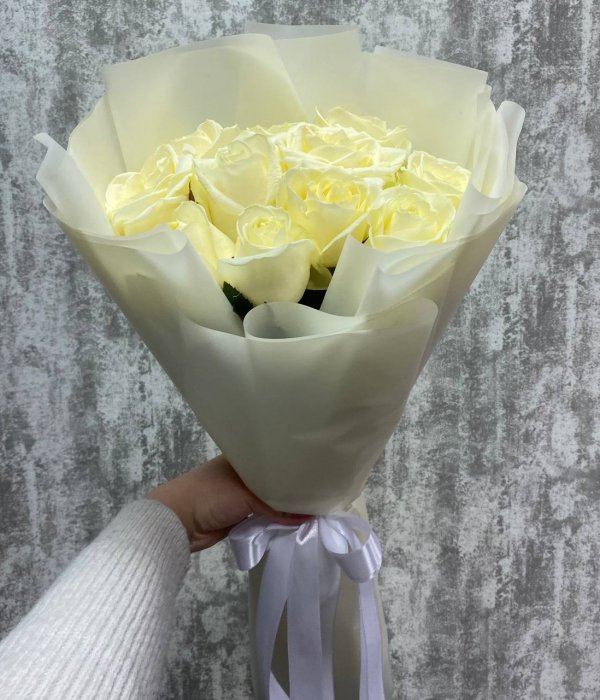 Букет из 11 роз Акваланж #4524