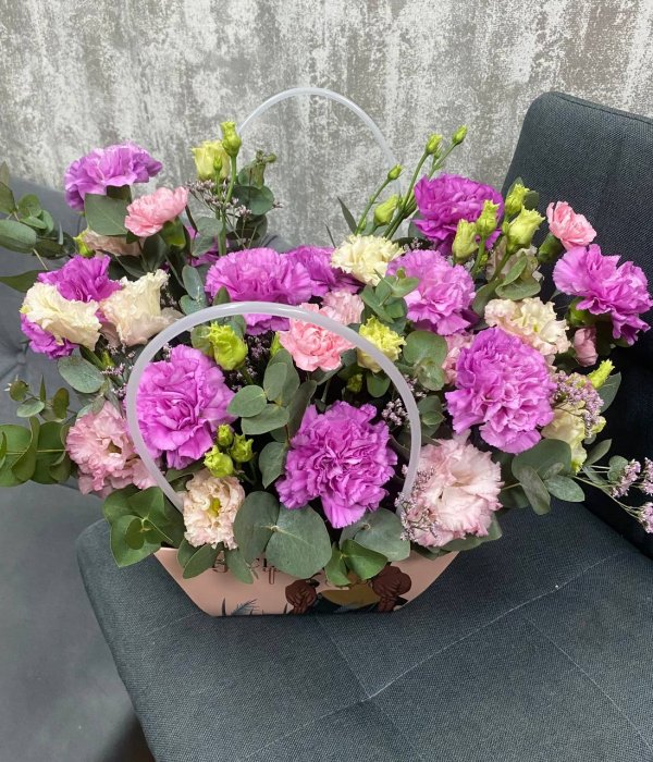 Композиция «Сиреневый закат»* #4575