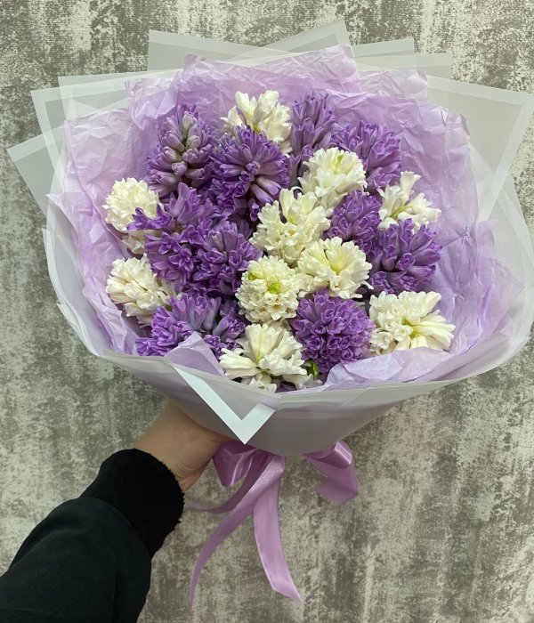 Микс из 19 гиацинтов* #4565