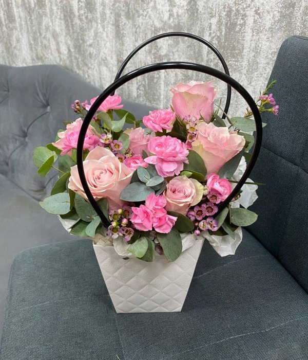 Композиция в сумочке 